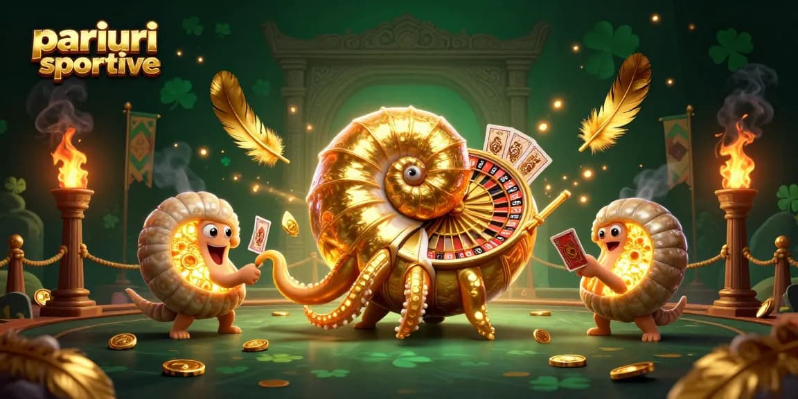 Joacă pariuri sportive captivante cu nautilusul antik, roulette aurie și cărțile de joc.