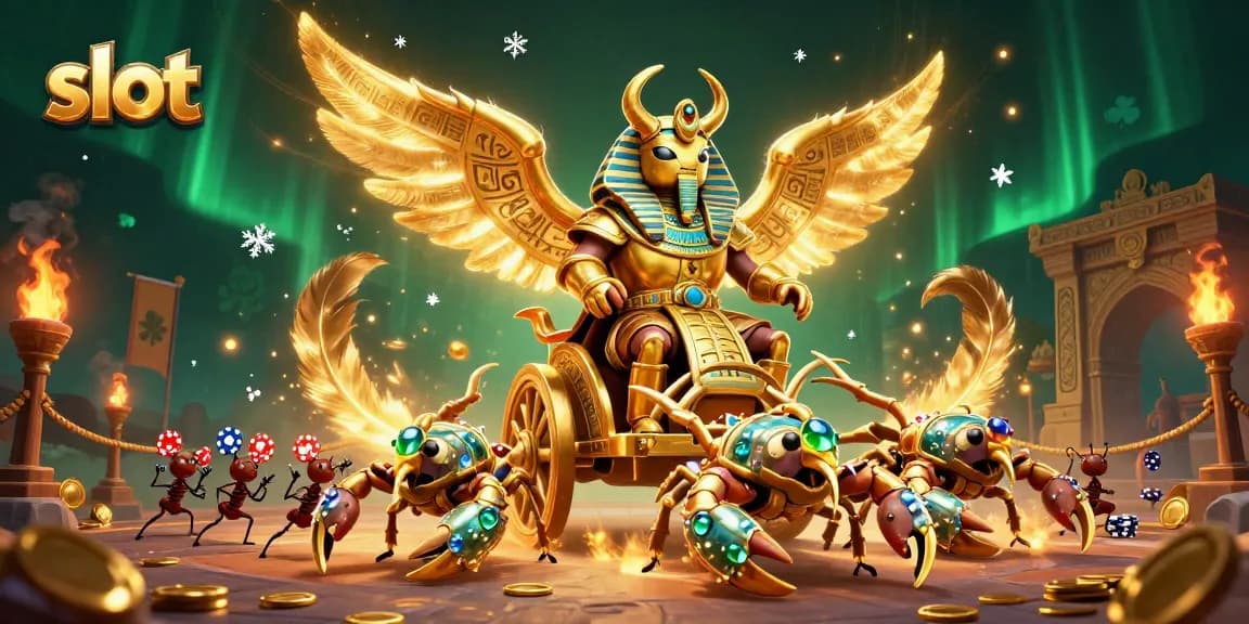 Engage with slot gaming adventures featuring vibrant characters and dynamic elements in a lively casino atmosphere.