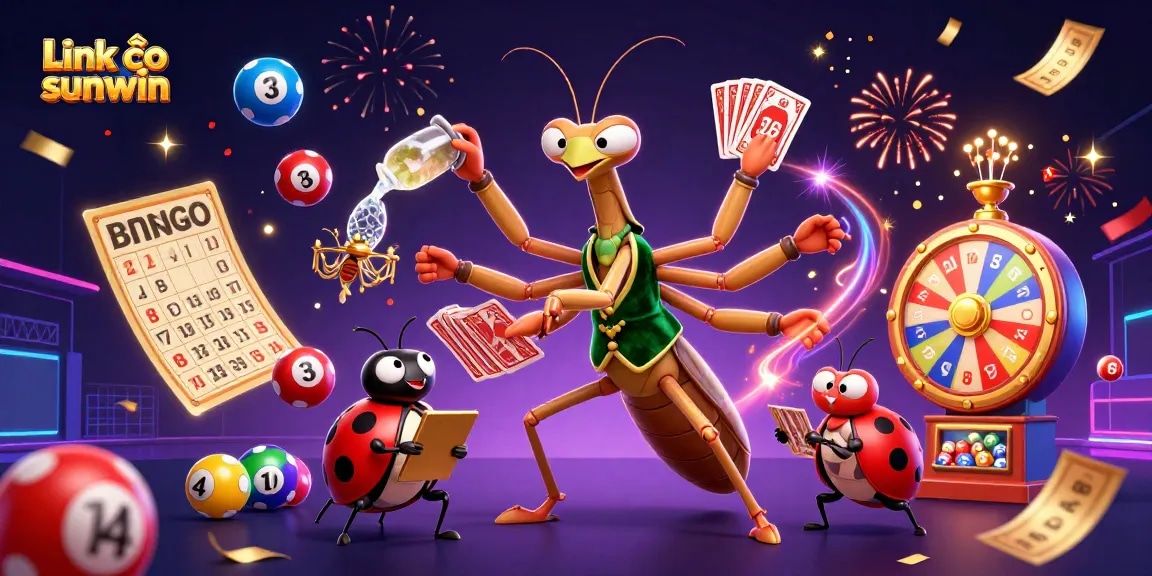 Experience the thrilling action of Link vào sunwin with vibrant casino characters and dynamic game elements.