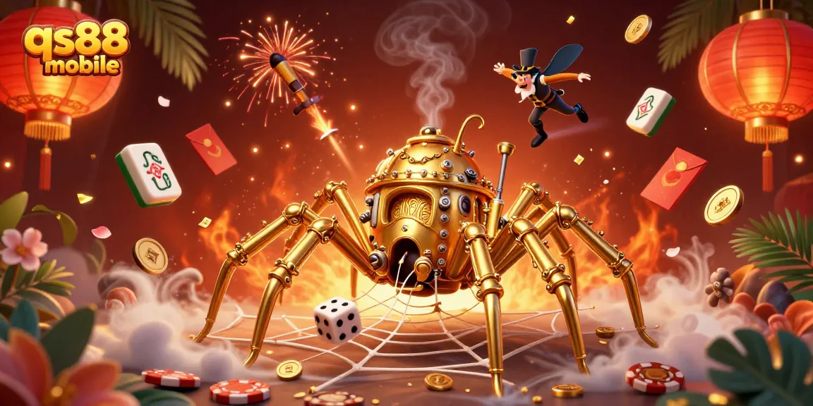 Engage with qs88 mobile's dynamic gaming experience, featuring vibrant casino elements and rich 3D visuals.