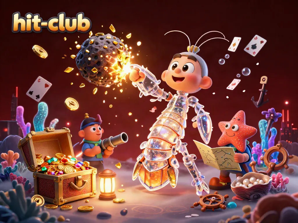 Experience gambling action in the vibrant hit-club scene featuring spectacular games, treasures, and excitement.