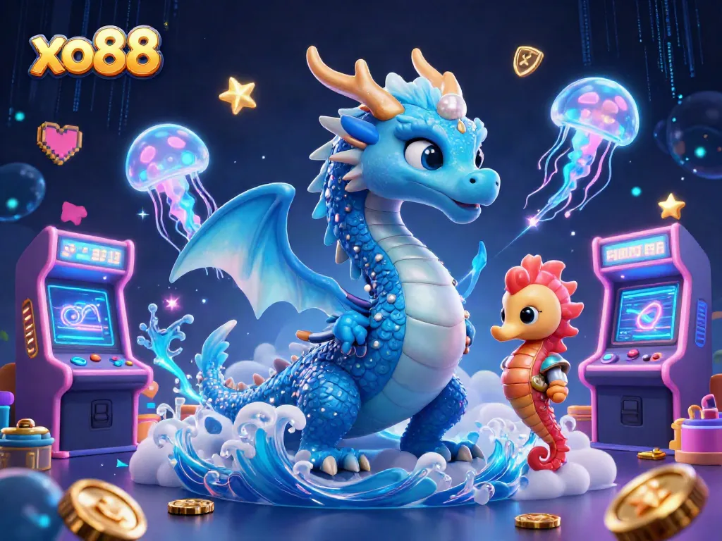 Play thrilling games and win at xo88 with a captivating underwater theme featuring vibrant characters.