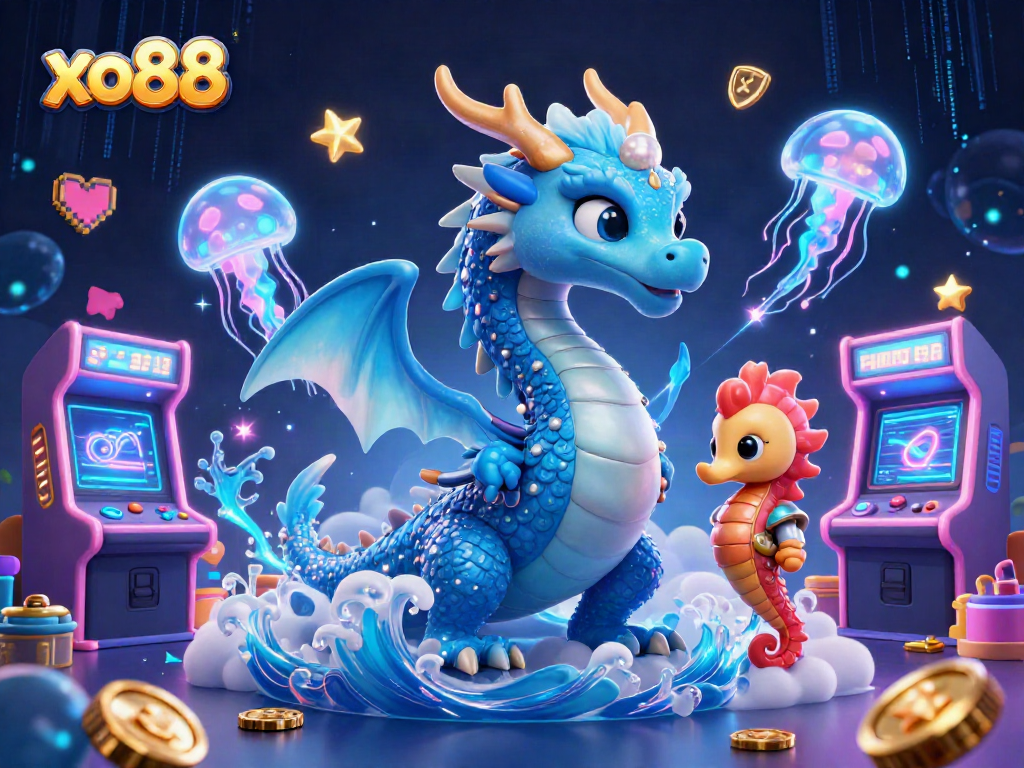 Play thrilling games and win at xo88 with a captivating underwater theme featuring vibrant characters.