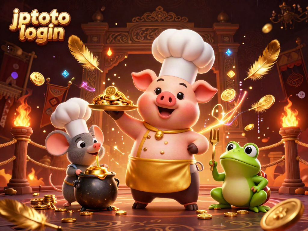 Experience the thrill of jptoto login with vibrant casino characters and rich gaming elements.