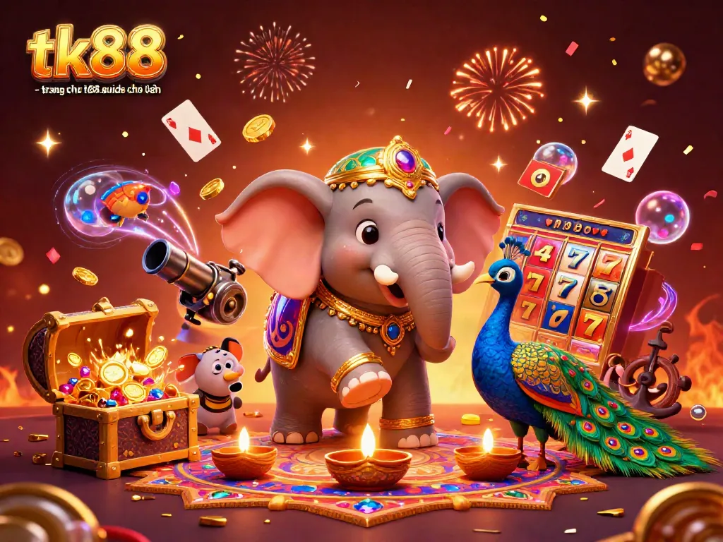 Spin the slots at tk88 - trang chủ tk88.guide chính thức and discover vibrant graphics and jackpot excitement.