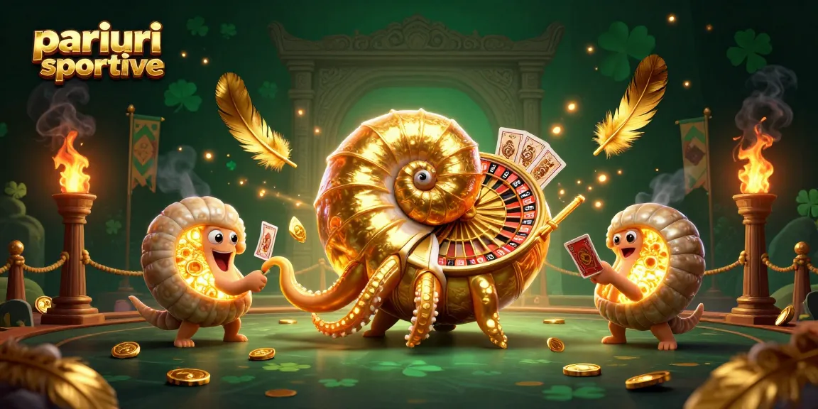 Joacă pariuri sportive captivante cu nautilusul antik, roulette aurie și cărțile de joc.