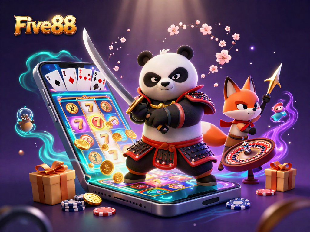 Engage in thrilling gameplay as Five 88 offers vibrant slot experiences and exciting casino action.