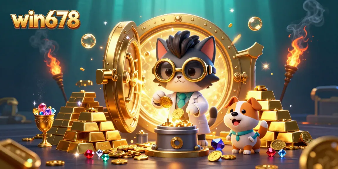 Experience thrilling wins with win678 in an explosive casino environment filled with treasures.