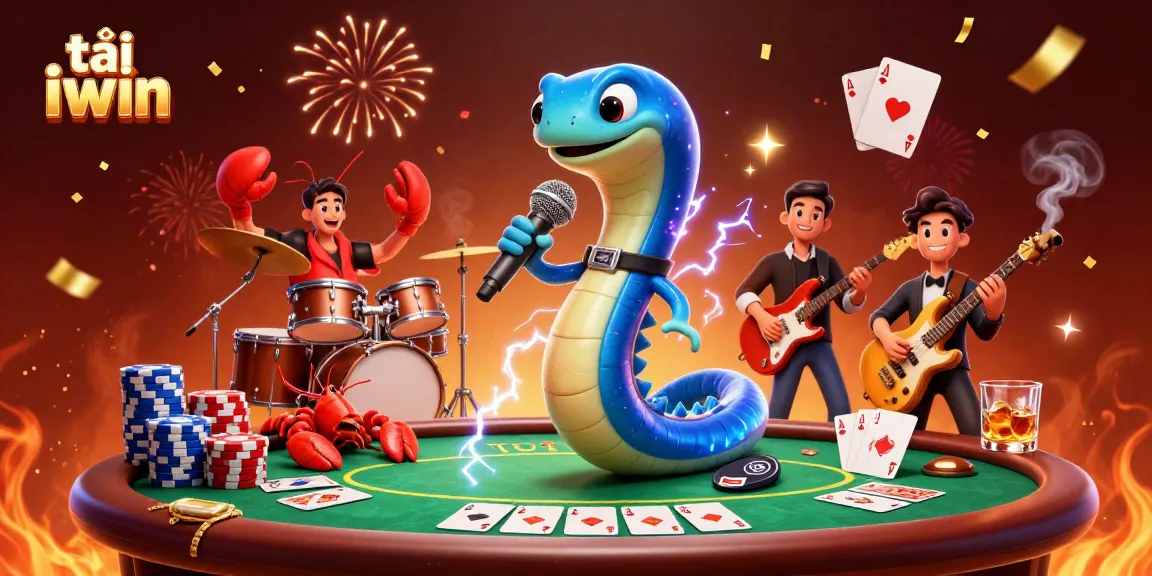 Engage in thrilling poker action with tải iwin in this vibrant underwater casino scene.