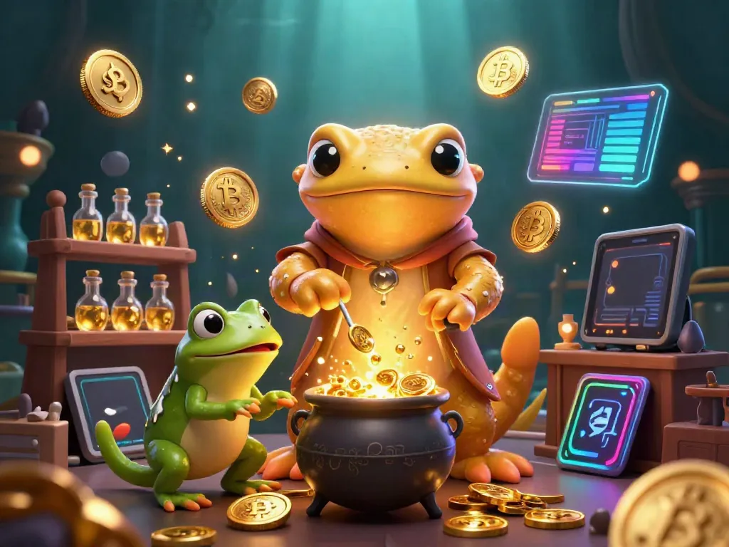 Experience thrilling wins at s8 with golden coins, digital elements, and enchanting characters in a dynamic casino scene.